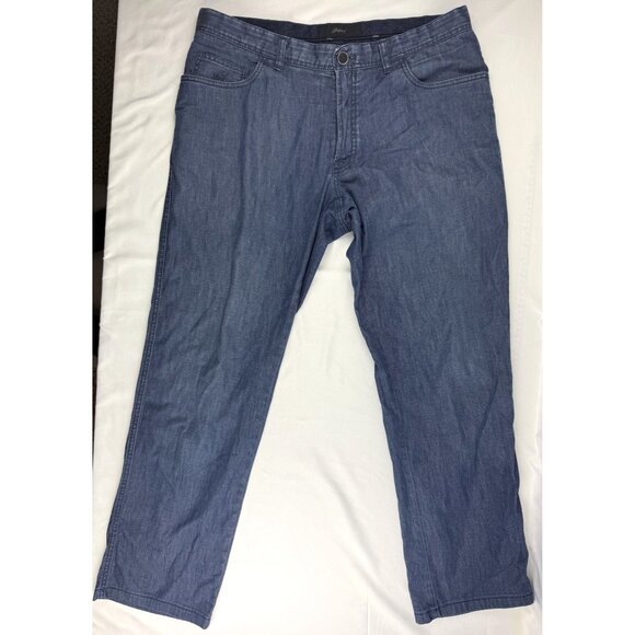 Brioni Stelvio Denim Jeans Men's Tag Size 36 Actual Fit 34X30 Straight Leg